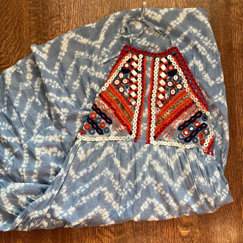 Tie dye Indian sundress